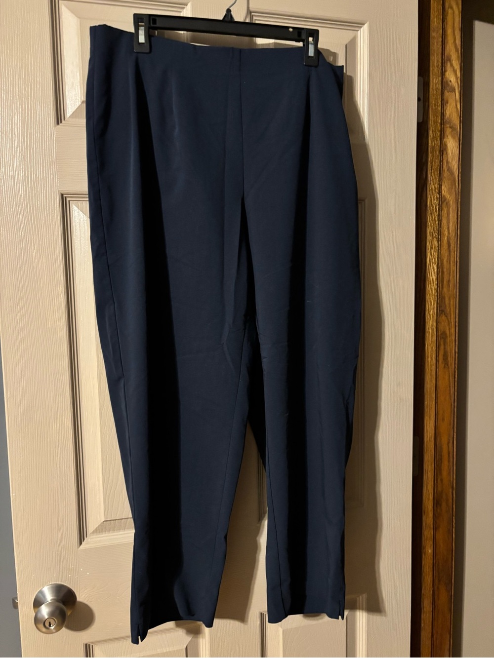 Women’s Avenue Navy Dress Pants - Classic Straight Fit